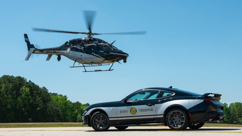 Валить и защищать: новые Ford Mustang GT поступили в полицию