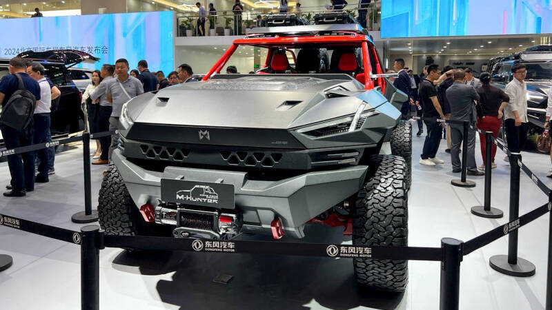В Пекине показан внедорожник M-Hunter для жесткого оффроуда