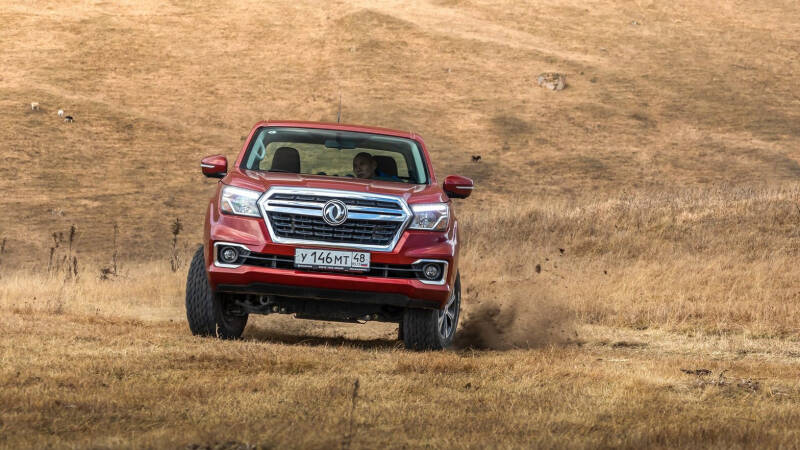 Тест-драйв Dongfeng DF6 — китайский пикап с японскими корнями