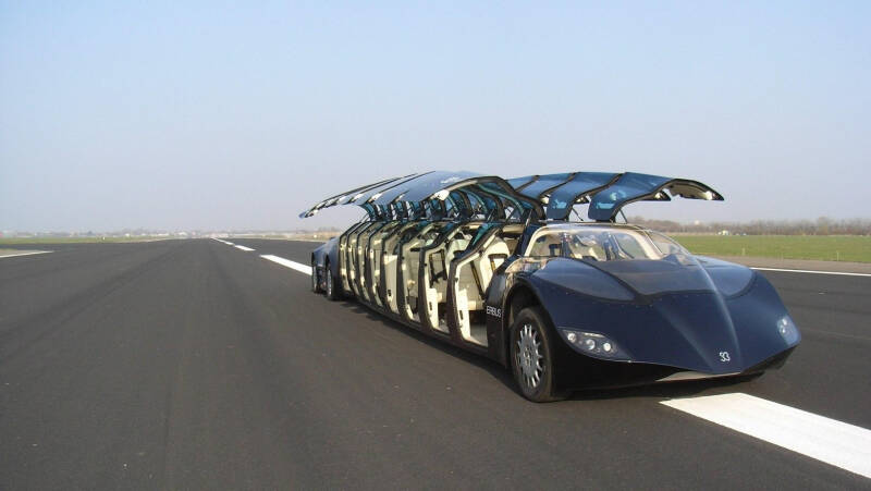 16-дверный автобус, Wubbo Superbus и другой необычный городской транспорт