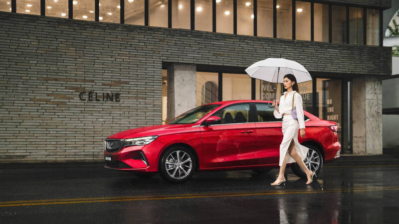 В Беларуси начали производить седан Geely Emgrand