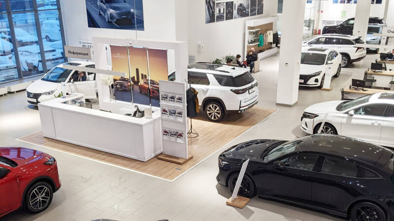 В России взлетели продажи новых авто