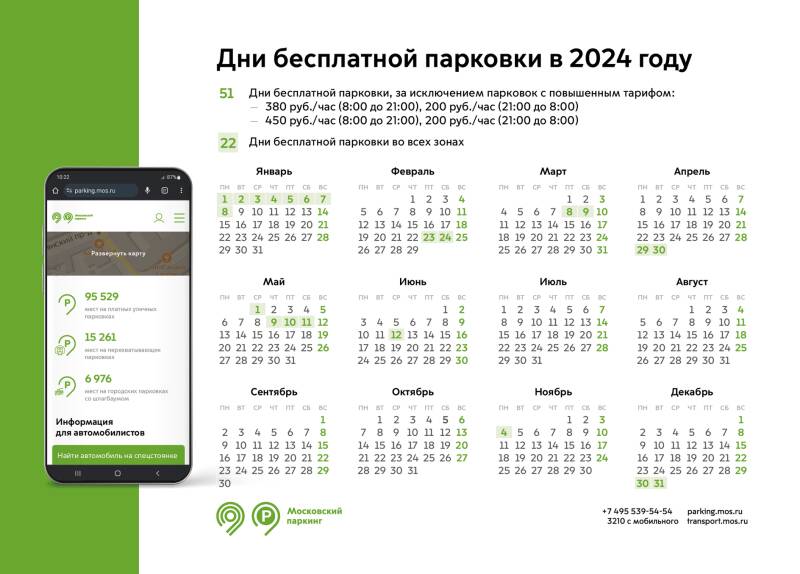 Платные парковки в Москве в 2024 году: как не получить штраф