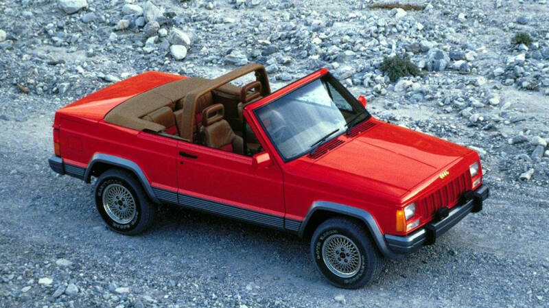 Как Jeep однажды чуть не сделала кабриолет из «Чероки»