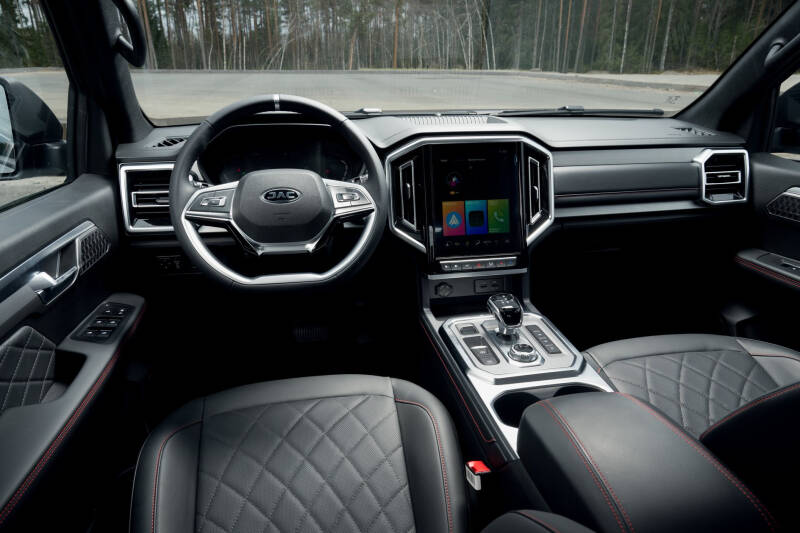 Фишерманс френд: тест пикапа JAC T9 с агрессивной внешностью и «автоматом»