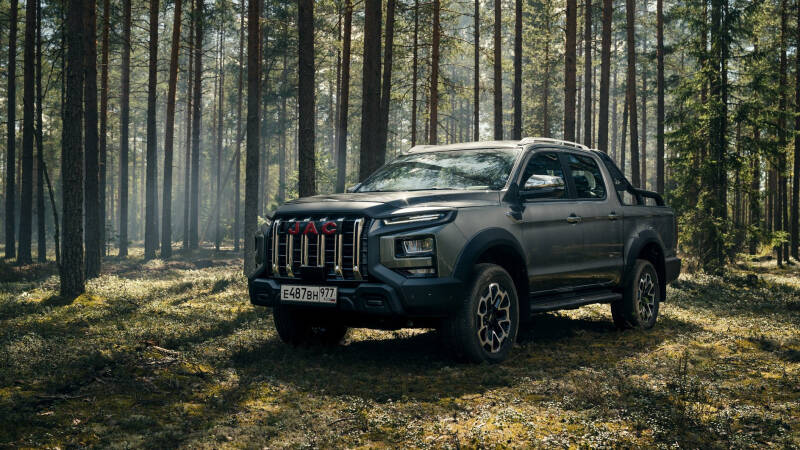 Фишерманс френд: тест пикапа JAC T9 с агрессивной внешностью и «автоматом»