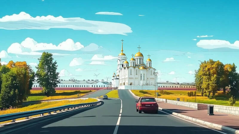 Поездка во Владимир на машине в 2024 году: исчезающее наследие
